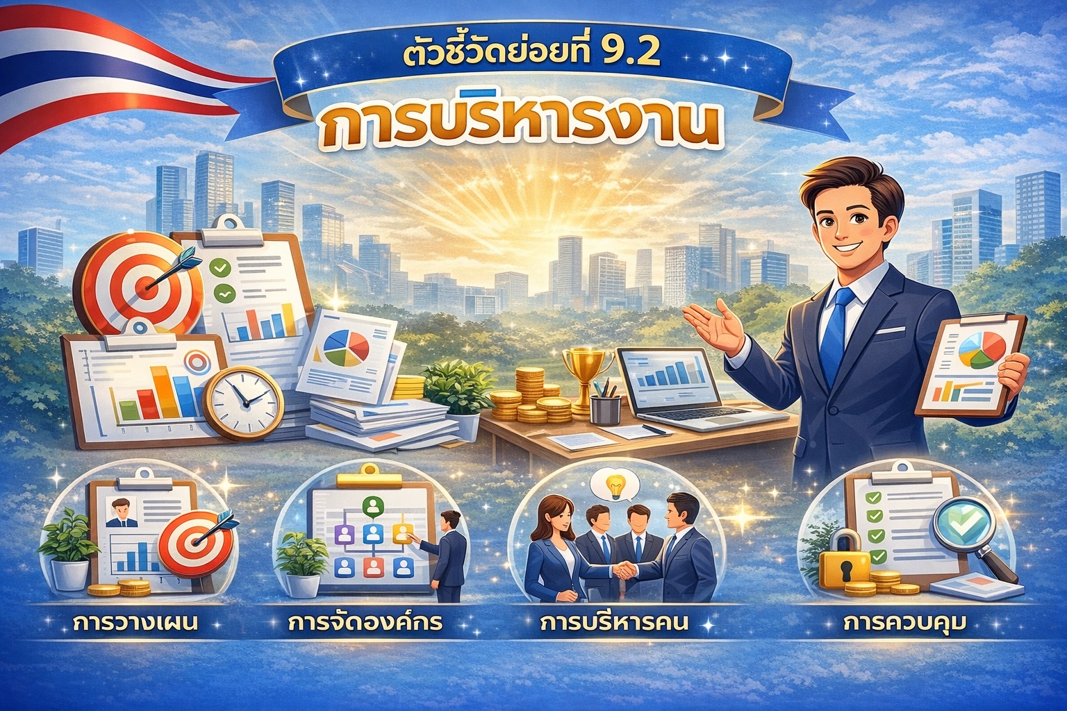 ตัวชี้วัดย่อยที่ 9.2 การบริหารงาน